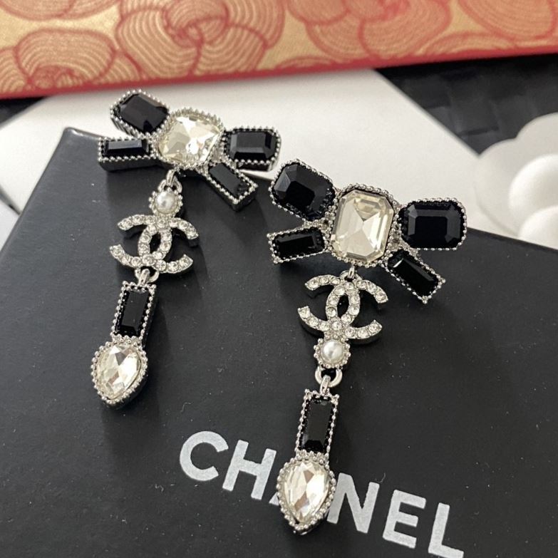 Ch*el earrings